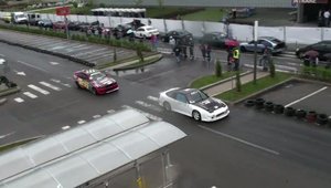 King Of Europe Drift 2010 Romania - Dmitryi vs. Kerenyi 10