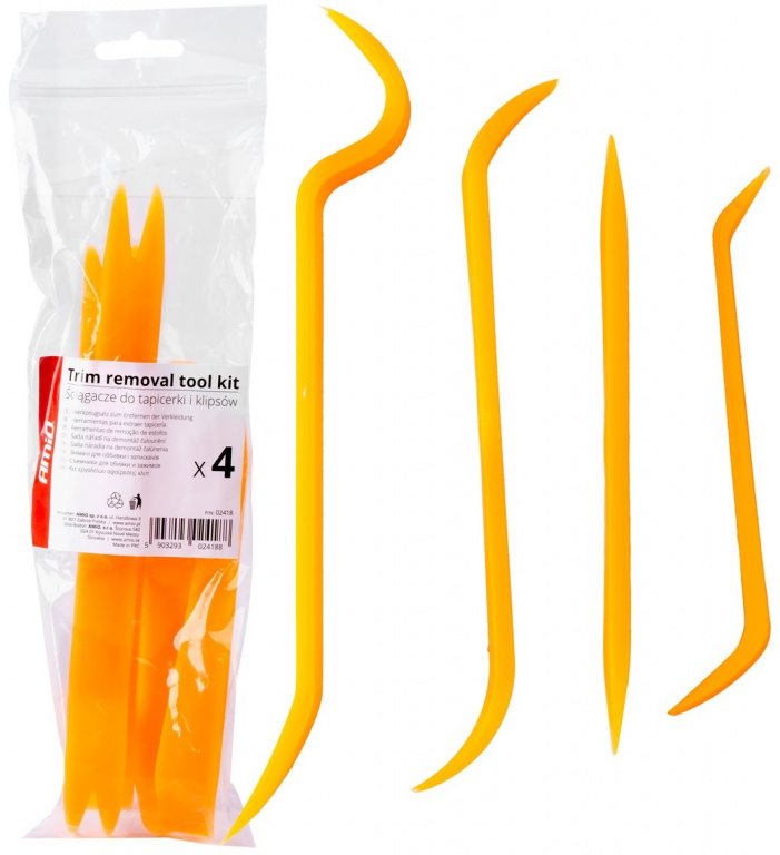 Kit 4 Buc De Instrumente Pentru Indepărtarea Clemelor Amio 02418