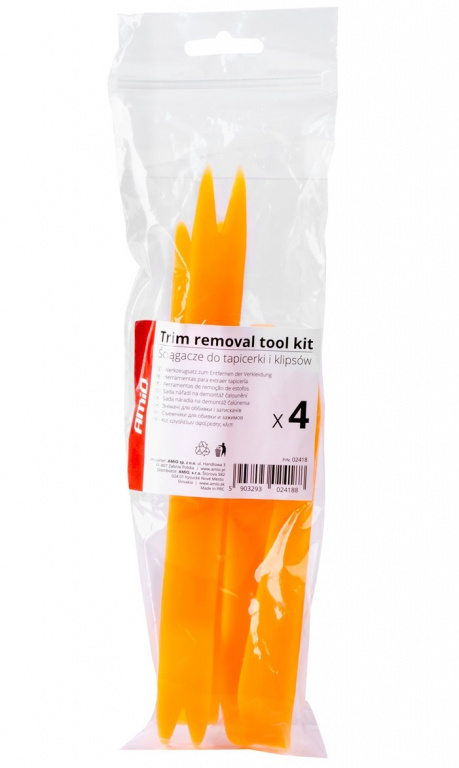 Kit 4 Buc De Instrumente Pentru Indepărtarea Clemelor Amio 02418