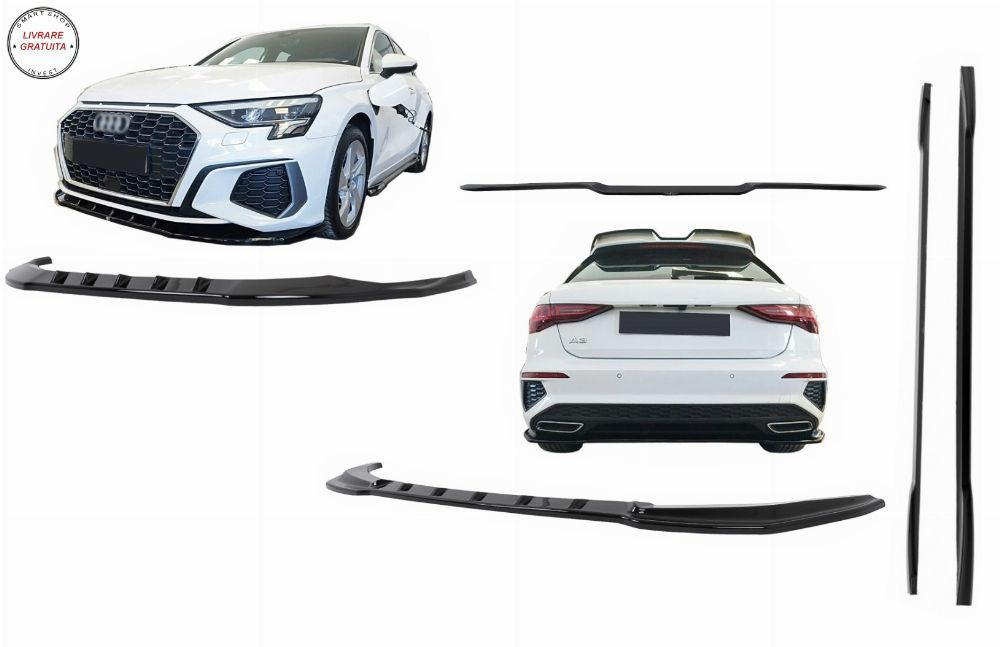 Kit Aero Extensii Audi A3 8Y S-Line (2020-2024) Sportback S-Line- livrare gratuita