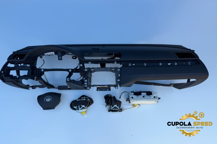 Kit airbag complet cu plansa bord centuri Volkswagen VW Passat B7 [2010 - 2015]
