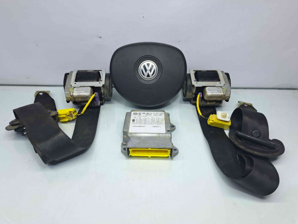 Kit airbag - Plansa bord Volkswagen Golf 5 (1K1) [Fabr 2004-2008] 1K0909605D