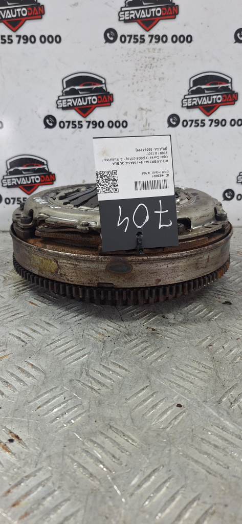 Kit ambreiaj 5+1 masa dubla Opel Corsa D (2006-2010) 1.3 Motorina 2008, PLACA- 55564199