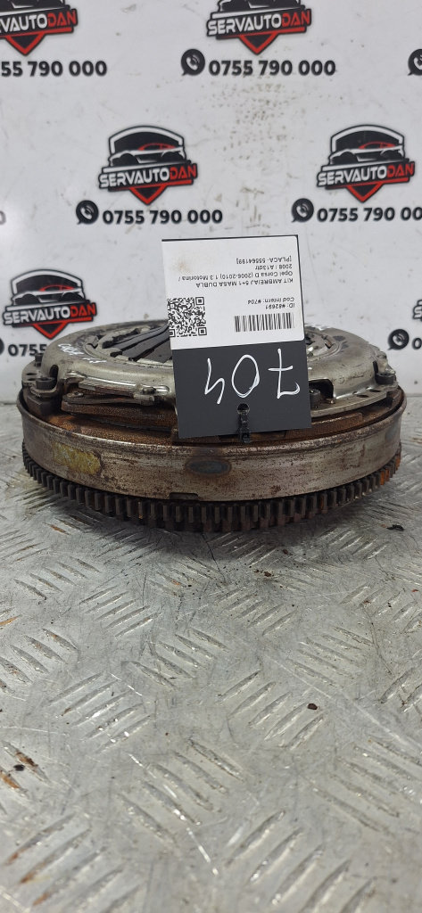 Kit ambreiaj 5+1 masa dubla Opel Corsa D (2006-2010) 1.3 Motorina 2008, PLACA- 55564199