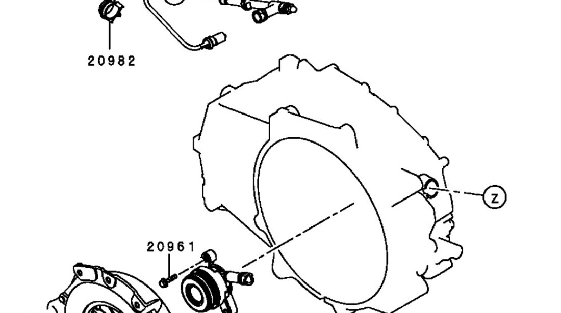 Kit ambreiaj (disc+placa) Mitsubishi Outlander II motor 2,0 DI-D SACHS 2300A003