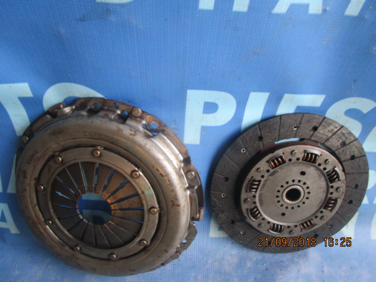 Kit ambreiaj Fiat Bravo 1.9d; C0792550 // 791801
