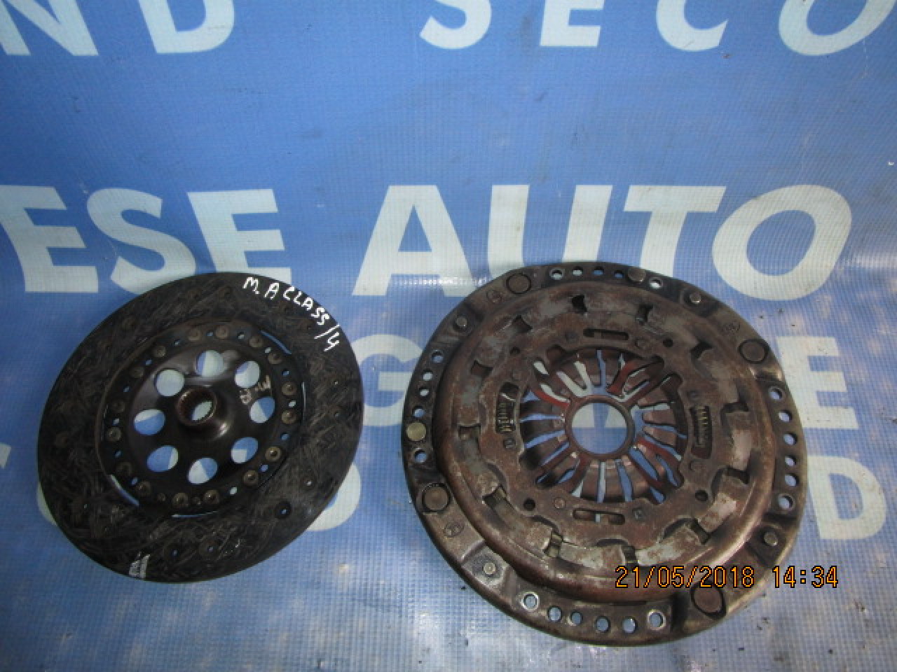 Kit ambreiaj Mercedes A170 W168 1.7cdi; cod: A0002521305.