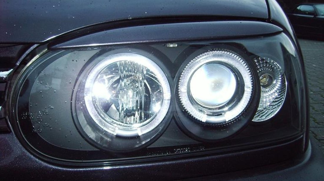 Kit angel eyes CCFL Philips -VW Golf 4 alb