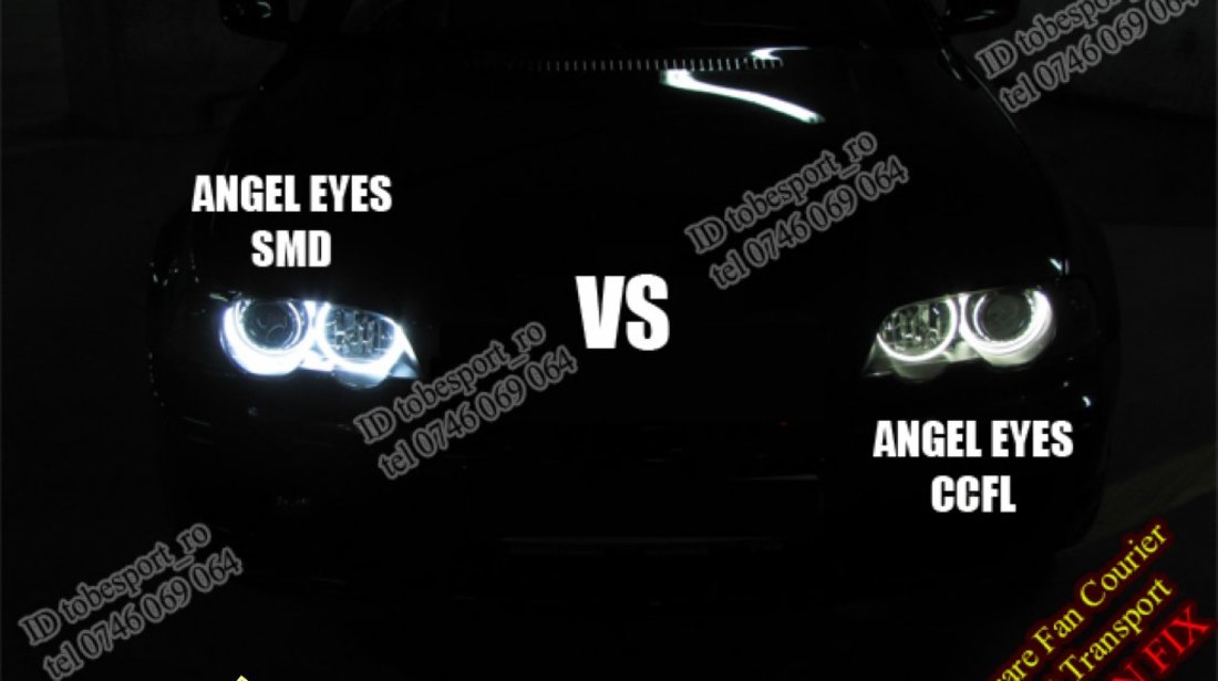 Kit Angel Eyes SMD LED BMW E46 SERIA 3