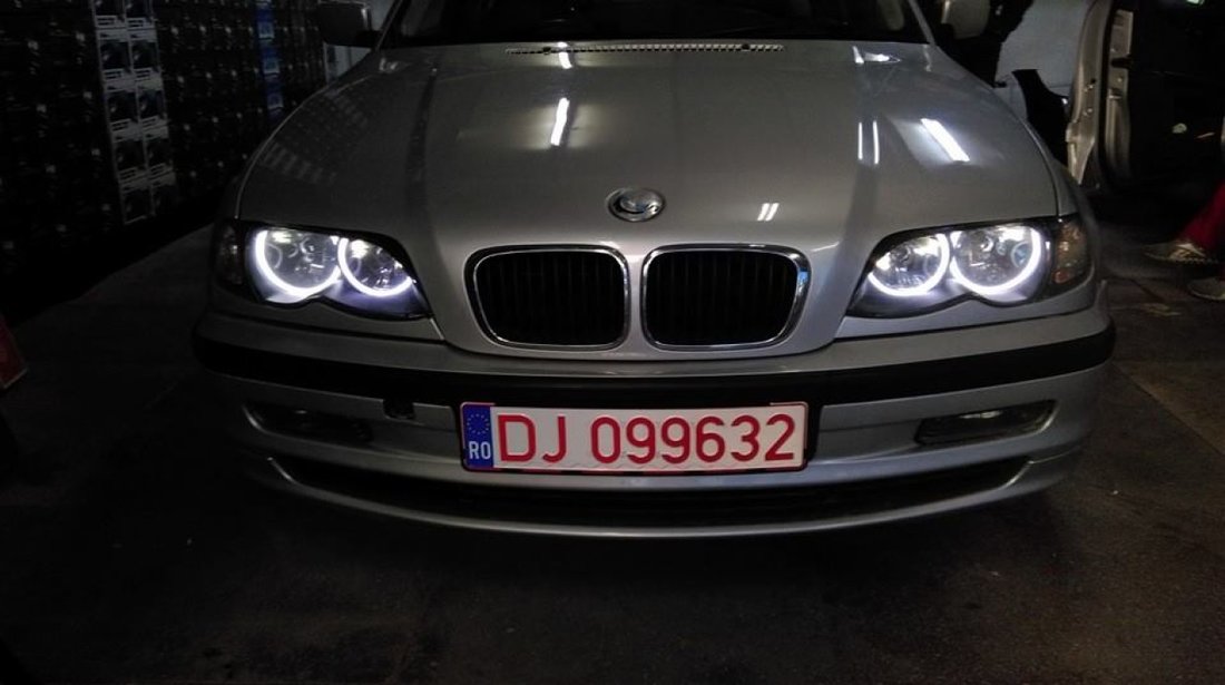 Kit Angel Eyes SMD LED Samsung pentru BMW E46/E86/E90/E91/E92/E60/X3