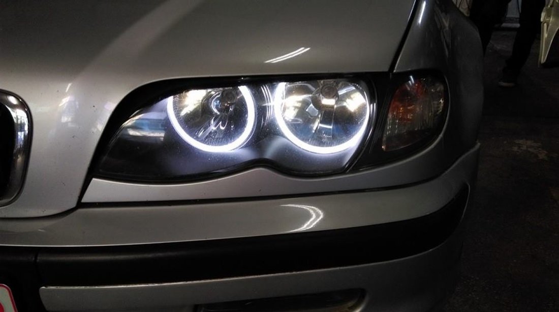 Kit Angel Eyes SMD LED Samsung pentru BMW E46/E86/E90/E91/E92/E60/X3