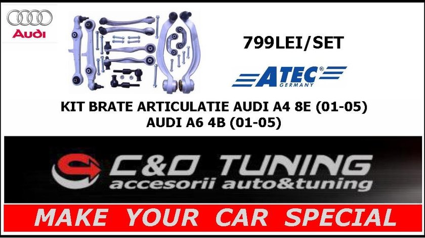 KIT ARTICULATII (BRATE) AUDI A4 8E -COD 1101611