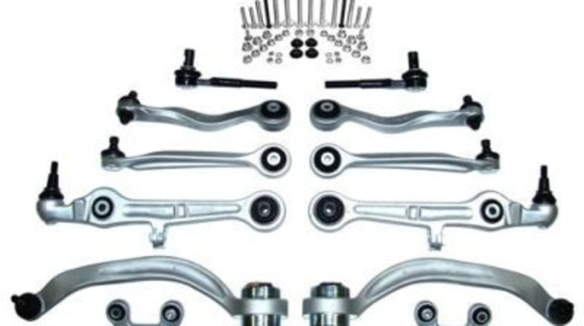 Kit brate suspensie / directie Audi A4 B7 (11.2004 - 06.2008) - 12 piese QWP WSS994 piesa NOUA