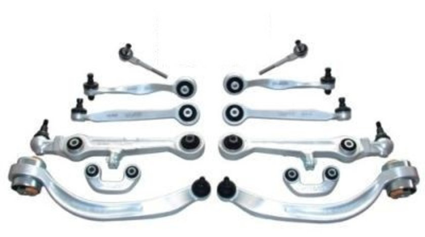 Kit brate suspensie / directie Audi A6 C6 / A6 Allroad (05.2004 - 08.2011) - 12 piese RINGER 1141001221 piesa NOUA