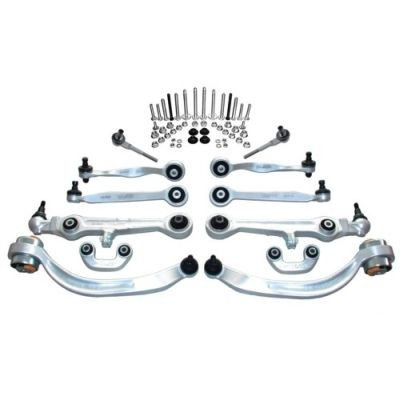 Kit brate suspensie / directie Audi A6 C6 / A6 Allroad (05.2004 - 08.2011) - 12 piese QWP WSS995 pie...