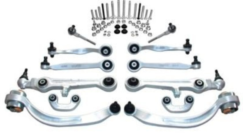 Kit brate suspensie / directie Audi A6 C6 / A6 Allroad (05.2004 - 08.2011) - 12 piese QWP WSS995 piesa NOUA