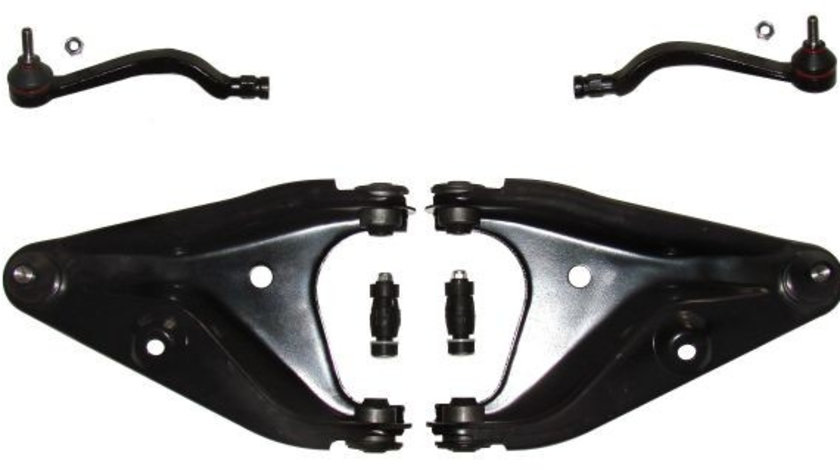 Kit brate suspensie / directie Dacia Logan I (09.2004 - 12.2012) - 6 piese QWP WSS1006 piesa NOUA