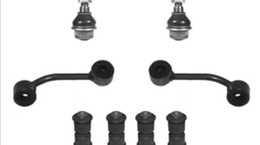 Kit brate suspensie / directie Mercedes Sprinter (01.1995 - 05.2006) - 8 piese QWP WSS989 - produs NOU