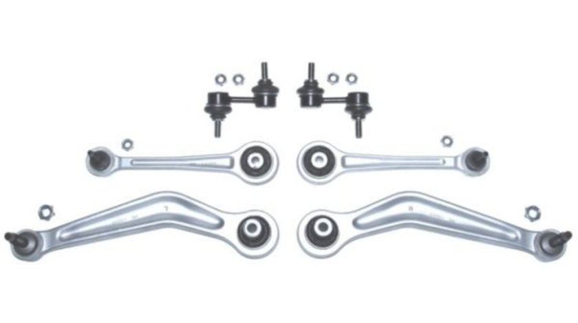 Kit brate suspensie / directie punte spate BMW Seria 5 E39 (09.1995 - 06.2003) - 6 piese QWP WSS1002 piesa NOUA