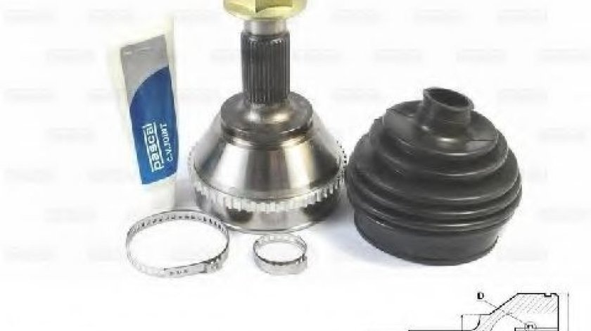 Kit cap planetara FIAT DUCATO platou / sasiu (230) (1994 - 2002) PASCAL G1F008PC produs NOU