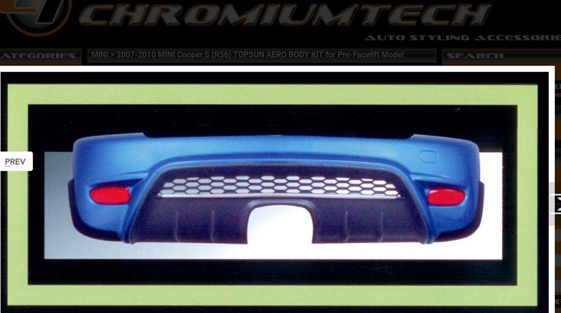 Kit caroserie aero Chromiumtech MINI Cooper S (r56)(John Cooper Works)