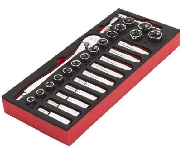 Kit Cheie Tubulare 28 Piese Milwaukee 4932479826