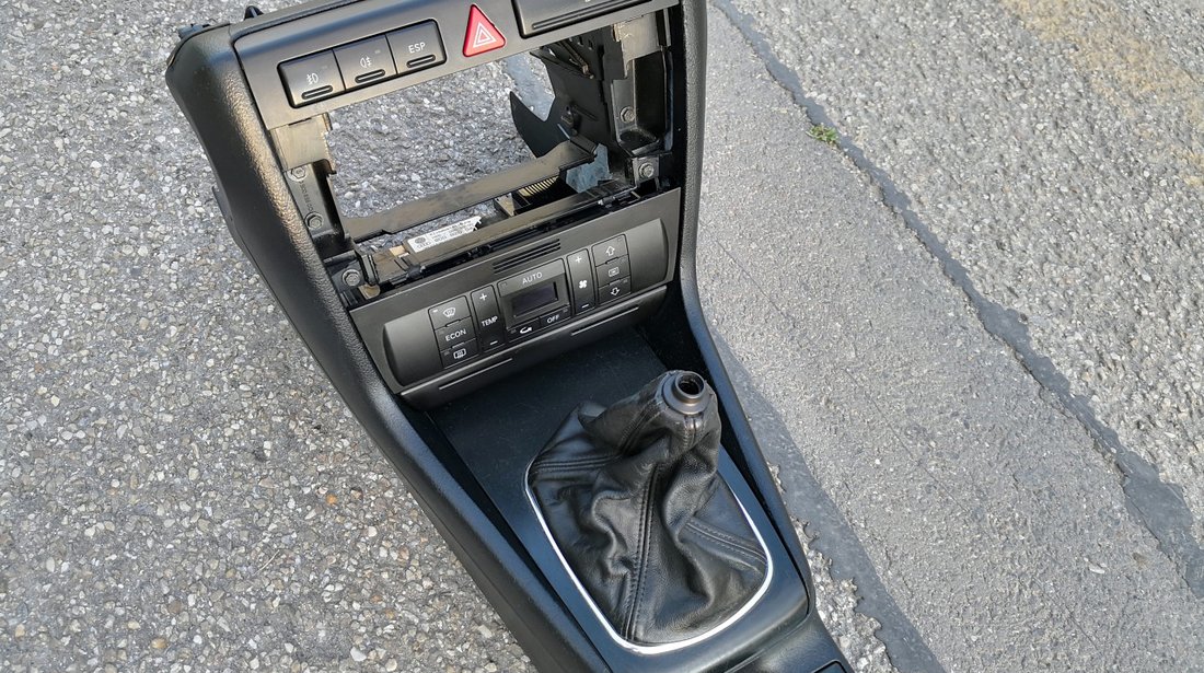 Kit complet 2din (Consola centrala,cusca,panou clima) Audi A4 B5