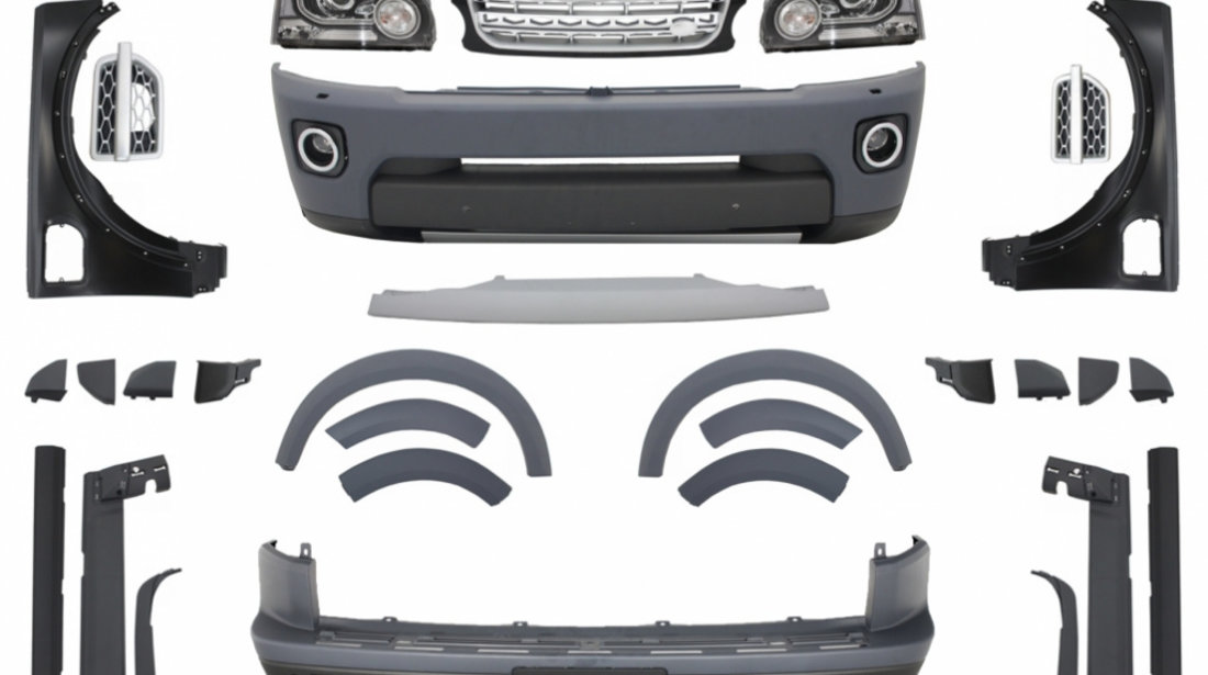 Kit complet de conversie compatibil cu Land Rover Discovery 3 in Discovery 4 Facelift CBLRD4