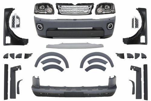Kit complet de conversie compatibil cu Land Rover Discovery 3 in Discovery 4 Facelift CBLRD4
