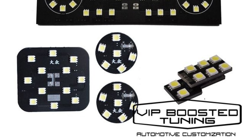 Kit complet de leduri pentru interior pentru VW Passat B6, Passat B7, Passat CC, Jetta