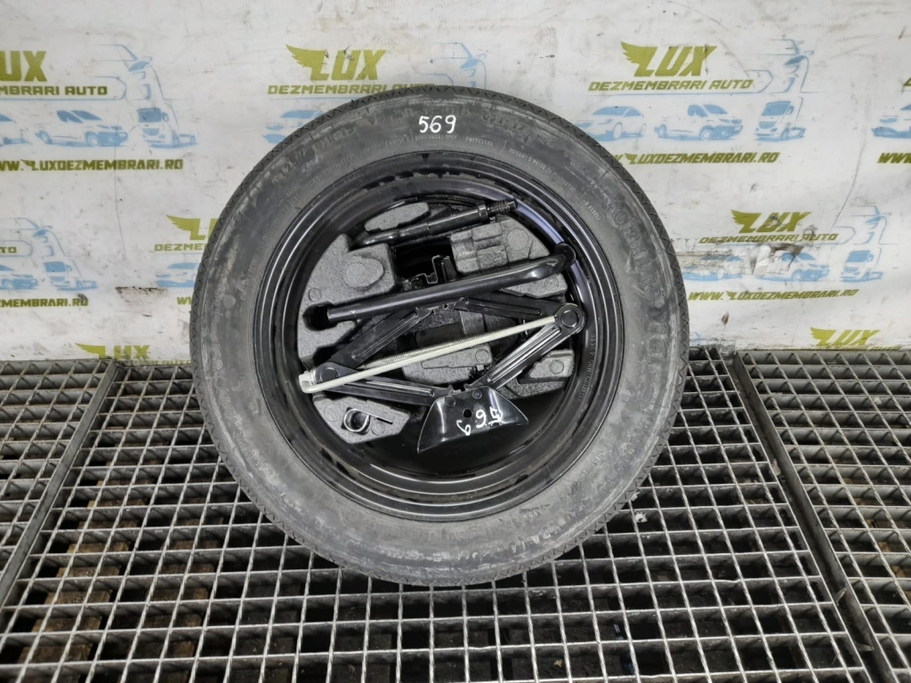 Kit complet Roata de rezerva și Cric Ford B-MAX [2012 - 2018] 1.0 ecoboost SFJB