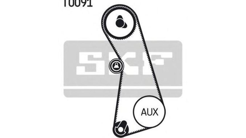 Kit curea distributie Audi AUDI 80 (89, 89Q, 8A, B3) 1986-1991 #2 037109119C