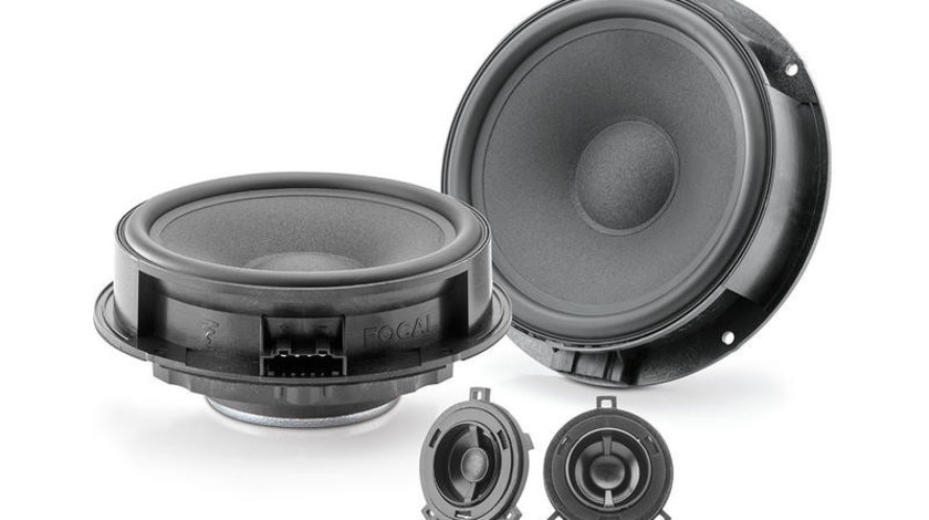 Kit de componente cu 2 căi FOCAL KIT IS VW 165 Max. Putere: 120W Nom. Putere: 60W RMS