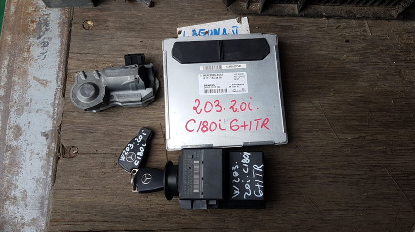 Kit de pornire Mercedes C-Class, W203, C180. 2.0i, cutie de viteze manuala 6+1 trepte