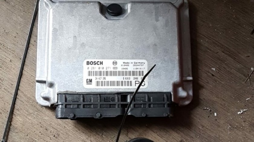Kit de pornire Opel Vectra B 2.2 dti, cod calculator 0281010271 / 24417196