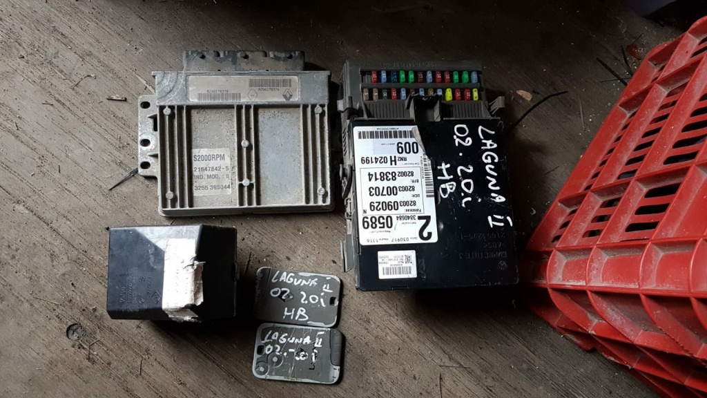 Kit de pornire Renault, Laguna 2, 2002, 2.0i hb, cod calculator : 8200278378