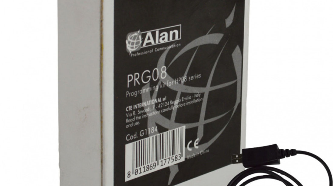 Kit de programare Midland PRG08 pentru statii radio Alan HP108, HP408 G1184