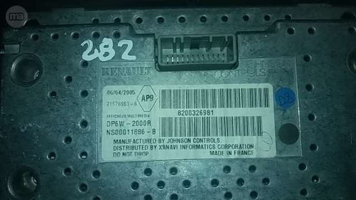 KIT Display + Ceasuri bord RENAULT VELSATIS 8200413080 / 8200326981 / KIT8200413080 / 8200326981 / K...