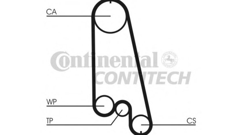 KIT DISTRIBUTIE CIELO 1.5/ESPERO 1.5 CONTITECH CT874K1 <br>