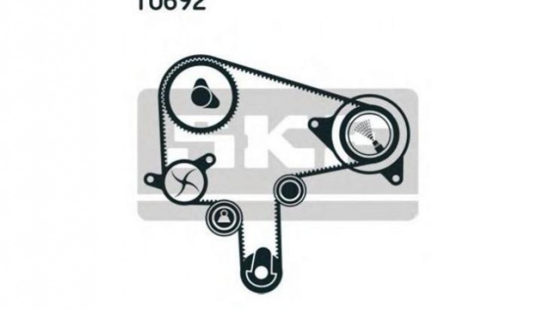 Kit distributie / kit curea distributie / set curea de distributie Mazda 626 Mk V hatchback (GF) 1997-2002 #2 57034711