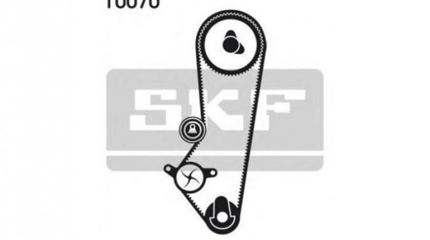 Kit distributie / kit curea distributie / set curea de distributie Ford ESCORT Mk IV combi (AWF, AVF) 1985-1990 #2 11048