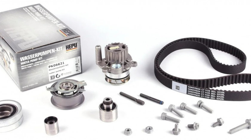 Kit Distributie + Pompa Apa Hepu Audi A3 8P 2003-2013 PK06621