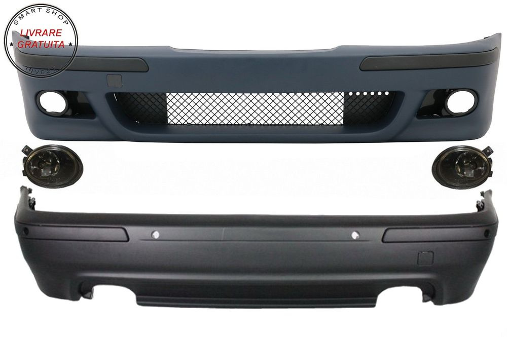 Kit Exterior BMW Seria 5 E39 (1995-2003) cu Proiectoare Fumurii- livrare gratuita