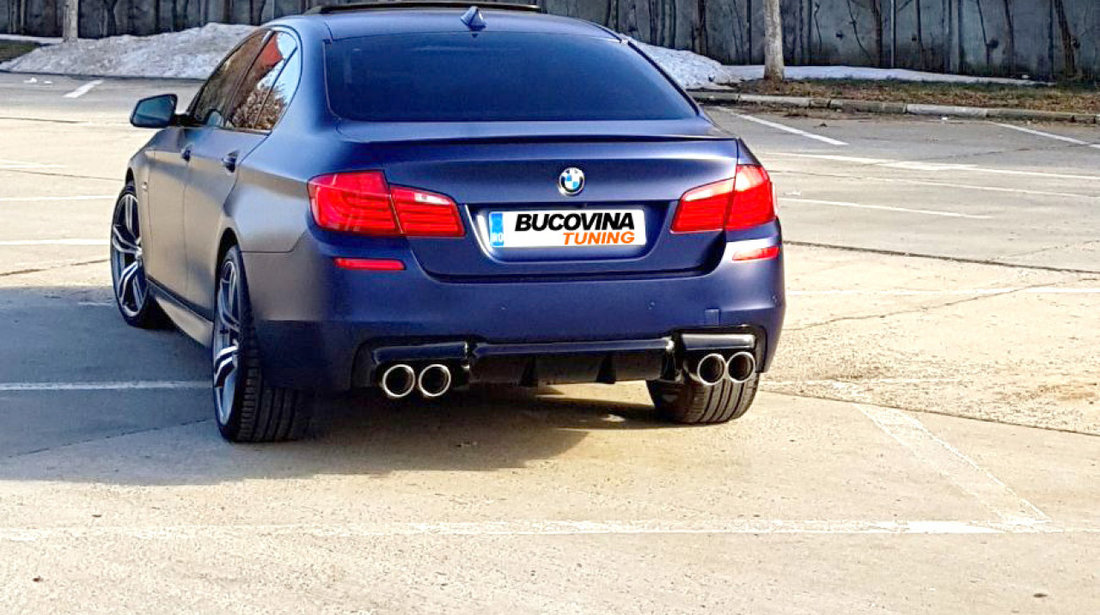 Kit Exterior BMW Seria 5 F10 (10-14) evacuare dubla M-Performance Design