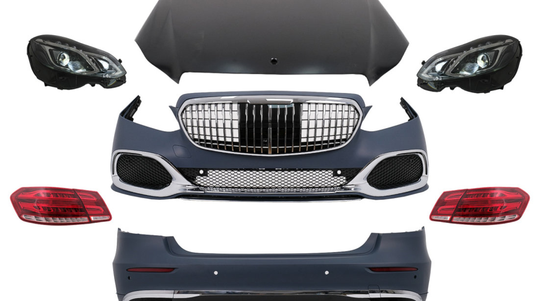 Kit Exterior compatibil cu Mercedes E-Class W212 (2009-2012) Conversie la Facelift M Design