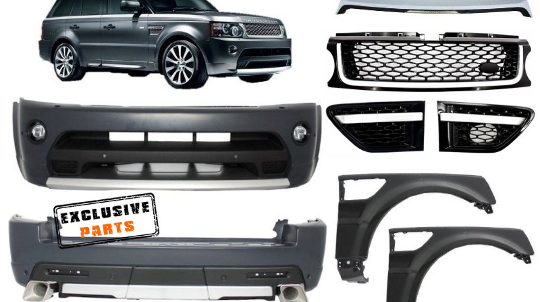 KIT EXTERIOR COMPATIBIL CU RANGE ROVER SPORT L320 (05-13)