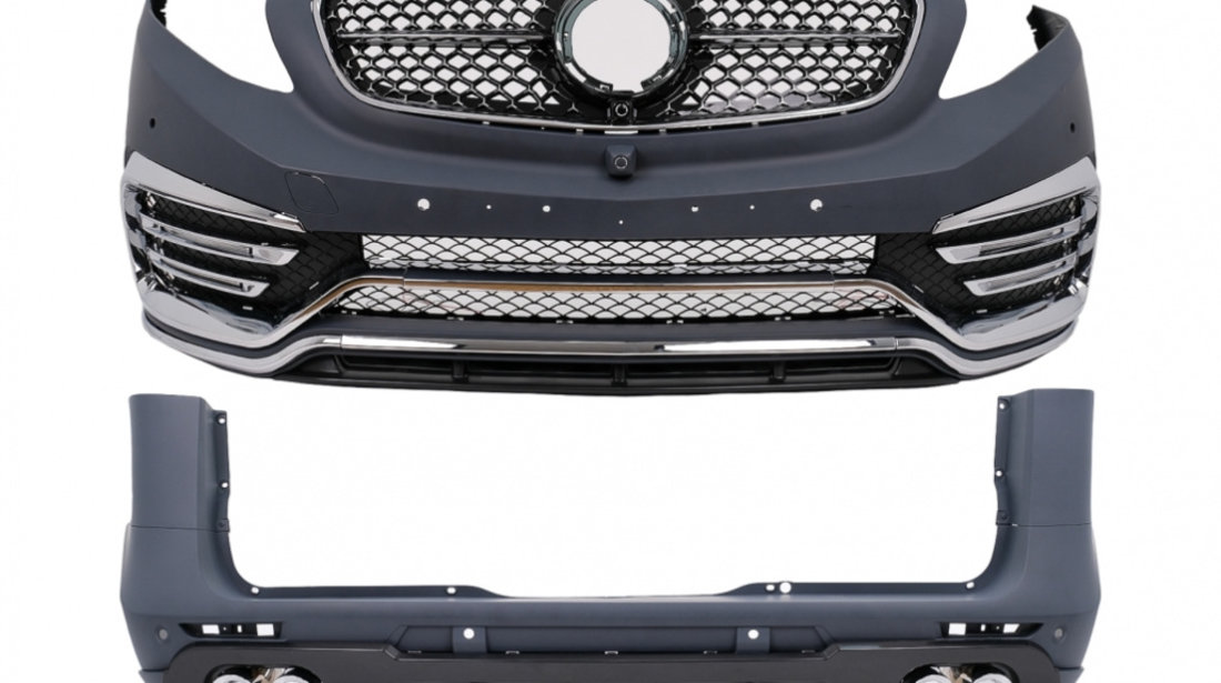 Kit Exterior Complet compatibil cu Mercedes V-Class W447 (2014-03.2019) CBMBW447BRCBT
