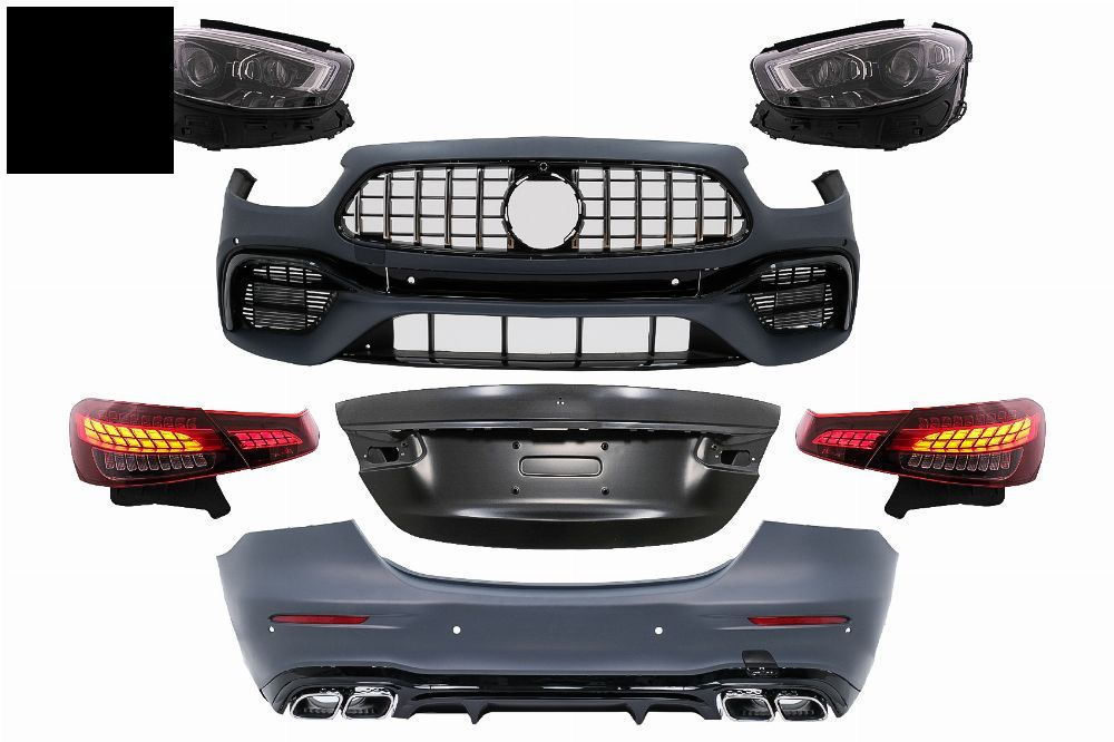 Kit Exterior Complet de Conversie Mercedes E-Class W213 (2016-2019) la Facelift 20