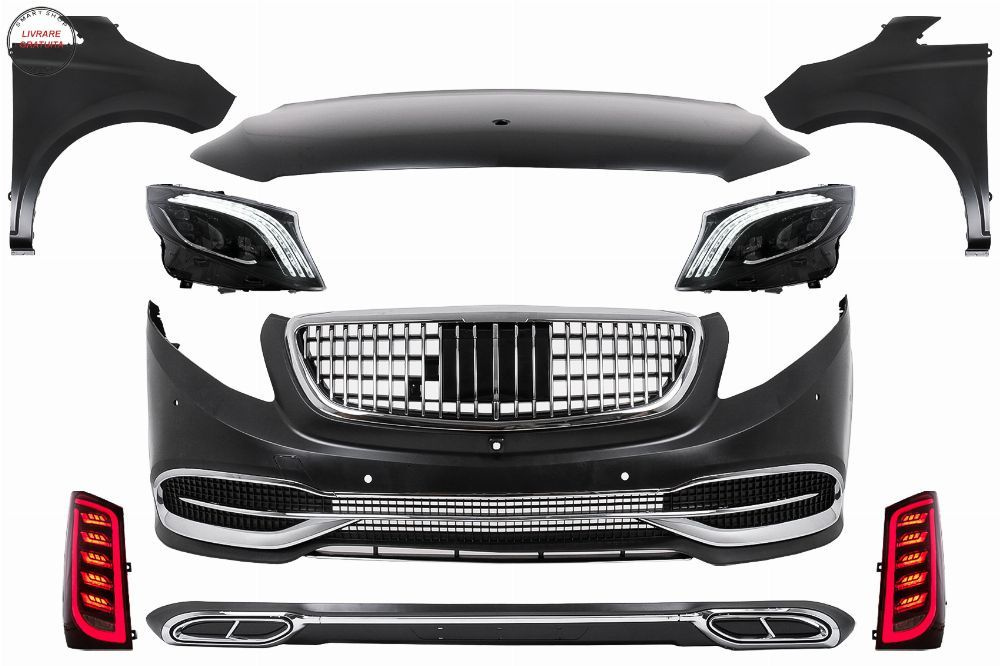 Kit Exterior Complet Mercedes V-Class W447 Vito (2014-03.2019) Conversie la VS680