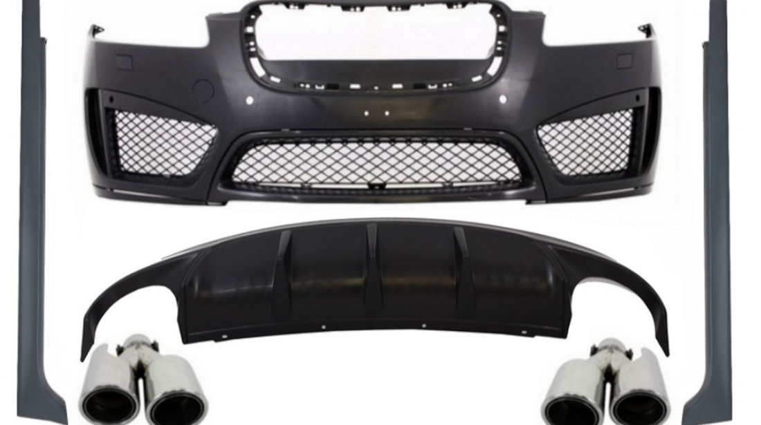 Kit Exterior Jaguar XF (12-16) XFR-S Design cu Ornamente de Evacuare